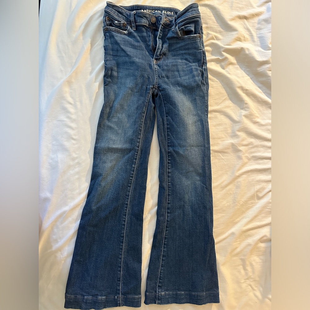 American Eagle Outfitters Stretch Flare Jeans 00